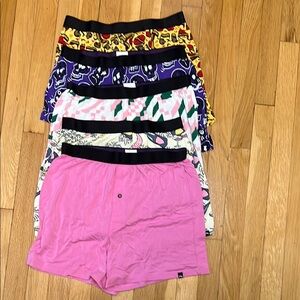 MeUndies Pink and Black Boxers Comfortable and Stylish